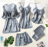 Luxury Women's Silk Pajama Set - Comfort Meets Style